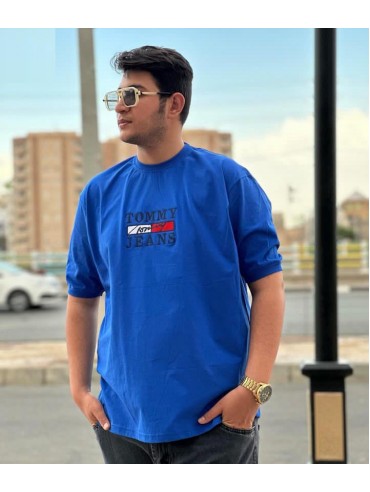 تیشرت نخی سایز بزرگ کد  2656